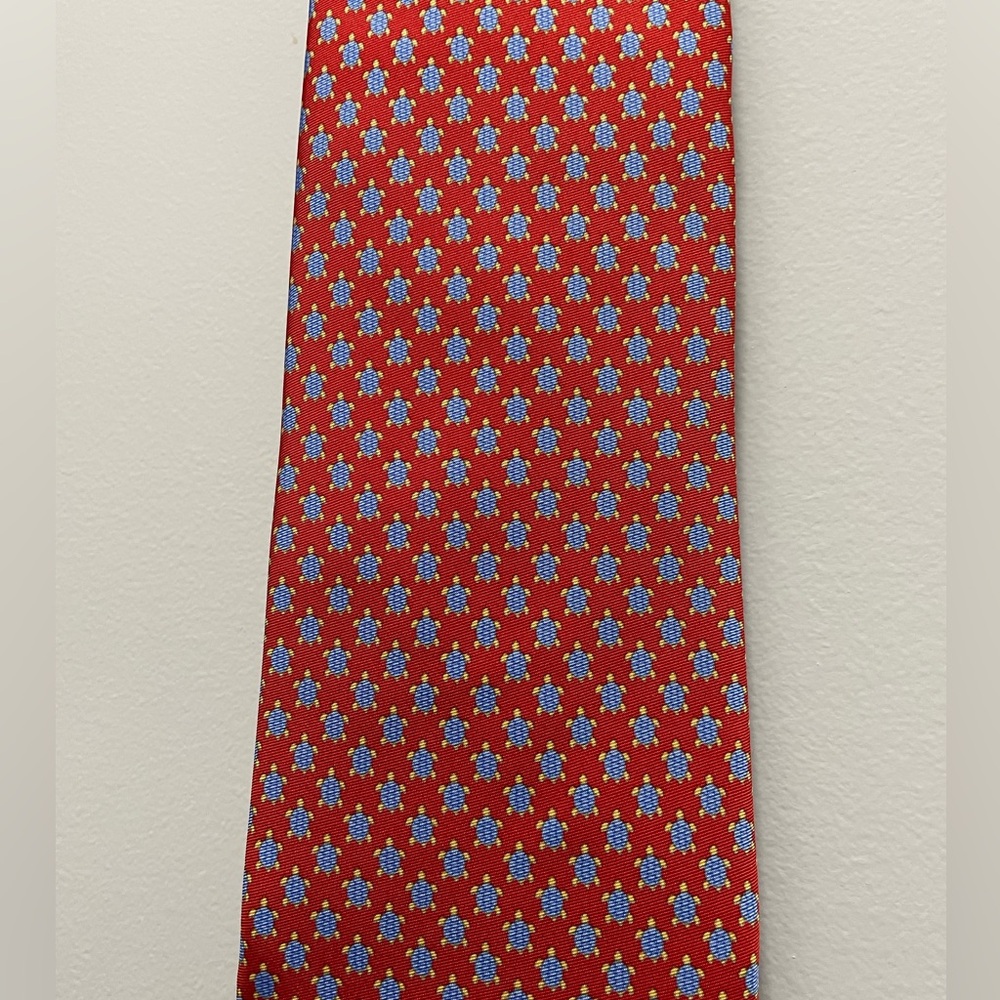 Stefano Ricci Turtle Print Tie - Picture 2 of 2